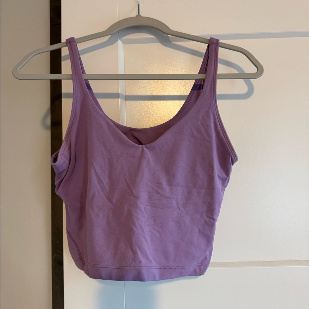 Lululemon Purple Athletic Tank Top